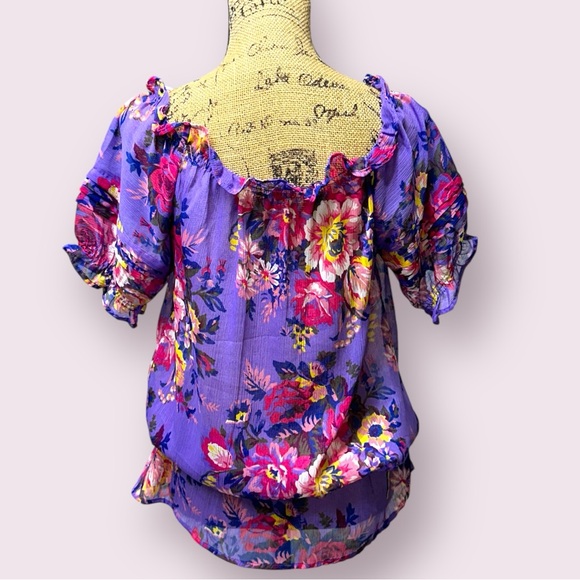 385 - FLORAL BLOUSE MEDIUM - Picture 2 of 16